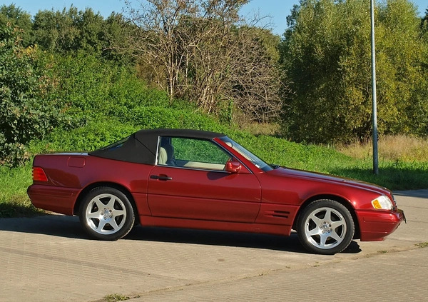 Mercedes-Benz SL cena 80000 przebieg: 115000, rok produkcji 1997 z Warszawa małe 781